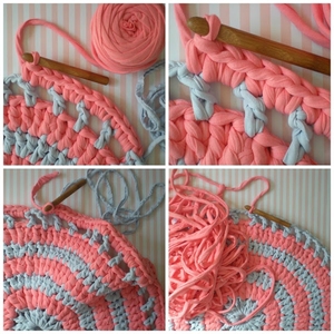 Hilo Fantasía de 400g, de Alta Resistencia, Teñido con Patrón, Ecológico, 100% Poliéster Filamento para Tejer a Mano, Crochet, Bolsas, Gorras y Camisetas - Product Image 5