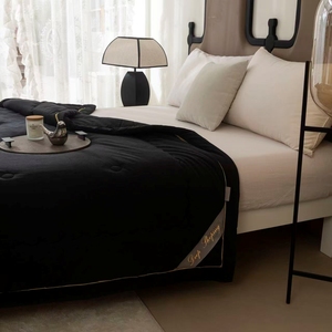 Chất Lượng Cao 6-Mảnh Hiện Đại Màu Trắng Đầy Đủ Giường <span class=keywords><strong>Comforter</strong></span> <span class=keywords><strong>Set</strong></span> Mô Hình Rắn Khăn Ga Giường Gối Bao Gồm Cho Đám Cưới Nhà Khách Sạn Bán Buôn - Product Image 3