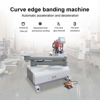 Machine à chantourner automatique avec moteur servo et contrôle PLC, scellement haute précision pour panneaux composites, cuisines, armoires et bureaux