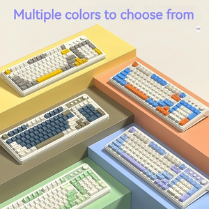 AULA S99 Customized Wireless Tri-mode Mechanical Keyboard with Gasket Structure Hot-swappable Gaming 99% Keyboard - Product Image 2