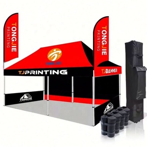 Exposición al aire libre Publicidad Carpa Toldo Impermeable Oxford Heavy Duty Aleación de aluminio A prueba de viento Evento Feria comercial - Product Image 1