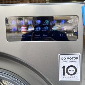 Lavadora de <span class=keywords><strong>Carga</strong></span> <span class=keywords><strong>Frontal</strong></span> Gris Oscuro con Motor <span class=keywords><strong>Inverter</strong></span> DD, Garantía de 10 Años, Gran Capacidad de 15 kg, Tambor de 520 mm, Control de Pantalla Táctil LED - Product Image 4