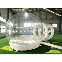 Dôme de villégiature transparent de haute qualité, grande taille, type bulle, pour hôtel, avec base de saut, idéal pour les mariages