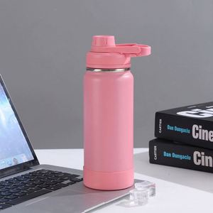 Termo Portátil Premium de Acero Inoxidable con Asa, Aislamiento Térmico de 12-24 Horas, con Tapa y Pajita, para Gimnasio, Senderismo y Viajes - Product Image 6