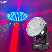 GEVV Große Pendel-Lichtanlage 120W DMX512 RGBW Beam Laser Wash Strobe LED Moving Head Licht für Bühnenshows und Events