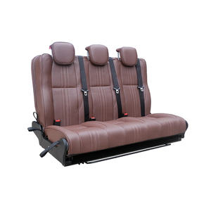 Asiento Cama de Lujo Personalizado Plegable en 3 Secciones Deslizante hacia Adelante de Cuero para Autocaravana RV MPV <span class=keywords><strong>SUV</strong></span> y Furgoneta - Product Image 2