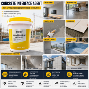Adhesivo Profesional para Interficies de Concreto, Imprimación para Renovación y Decoración de Paredes de Edificios - Product Image 6