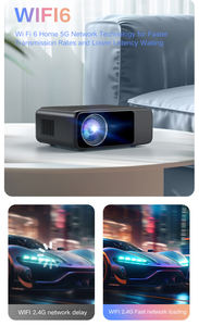 Proyector de Cine en Casa Portátil LED Full HD Android LT2 2024, 4K 1080p con WIFI, 3D, <span class=keywords><strong>440</strong></span> Lúmenes, 2G RAM - Product Image 4