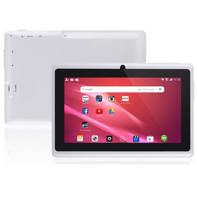 New MTK 7'' Mini Gaming WiFi Tablet A33 512MB+4GB Android 4.4 OS Kids Learning Tablet PC