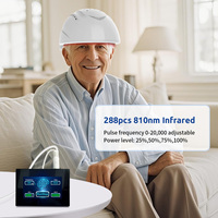 Casque cérébral LED portable 810 nm |   PBM |   Réduit la fatigue cognitive, améliore le sommeil |   Casque PBM pour entraîneurs sportifs et à domicile
