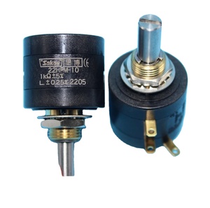 Giappone originale nuovissimo Sakae 22HPM-10 1K 2K 5K 10K 20K 50K 100 ohm 200 ohm 500 ohm potenziometro avvolto filo Multi bobina - Product Image 5