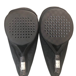Raqueta de Pádel de carbono/grafito de 38mm de alto rendimiento, forma de diamante, buena calidad del proveedor de China