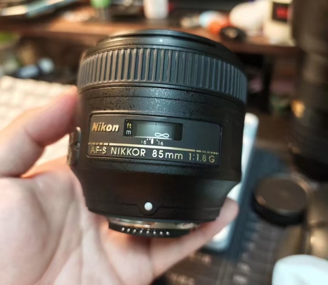 Used Original Camera Lens Prime Lens NIKKORS 85mm F1.8G Full-frame Medium-to-long-range Prime Lens