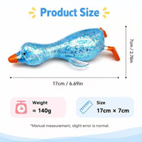 Canard Coloré Squishy Mallangi Anti-Stress – Cadeau Amusant Idéal pour les Stands de Rue, Anti-Ennui, Parfait Jouet de Bureau Scolaire ou de Travail