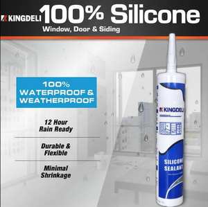 비바람에 견디는 실란트 비 방지 중성 유리 접착제 투명 접착제 알루미늄 창 용 실리콘 실란트 - Product Image 2