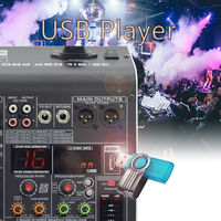 GAX-MC6-mezclador Usb para Dj, controlador de Software Midi para Club de DJ