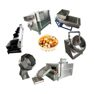 peanut coating pan machine sugar candy spiced peanut coating machine