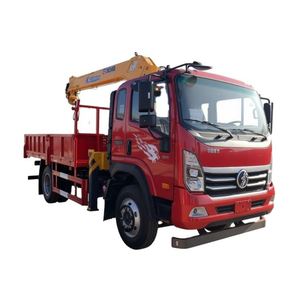 Grue mobile à flèche hydraulique robuste Sinotruk 5 tonnes 6,3 tonnes 7 tonnes 170 CV pour les infrastructures rurales - Product Image 1