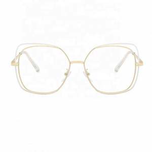 Lunettes d'ordinateur pour femmes, nouvelle mode 2021, logo personnalisé, verres transparents TR90, style œil de chat, anti-lumière bleue - Product Image 2