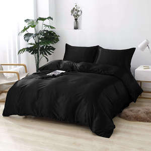 Juego <span class=keywords><strong>de</strong></span> cama moderno <span class=keywords><strong>de</strong></span> satén <span class=keywords><strong>de</strong></span> poliéster 100%, funda <span class=keywords><strong>de</strong></span> edredón y funda <span class=keywords><strong>de</strong></span> almohada barata <span class=keywords><strong>de</strong></span> fábrica, patrón teñido <span class=keywords><strong>de</strong></span> hilo tejido, estilo <span class=keywords><strong>de</strong></span> seda <span class=keywords><strong>de</strong></span> imitación - Product Image 6