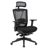 Chaise de bureau ergonomique en maille de luxe confortable à dossier haut Donati 4D Accoudoir Manager Executive