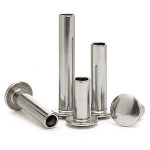 Rivets semi-tubulaires de haute qualité sur mesure, en acier inoxydable, finition brillante, norme ISO, marque Saitong, origine Chine, 85-90 - Product Image 4