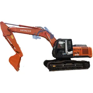 Equipamento de terraplenagem usado Hitachi ZX240 24 ton para venda, em bom estado