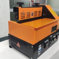 Enduit adhésif automatique industriel EVA/PU 300mm machine de revêtement à rouleaux emballage semelles éponge étui auto