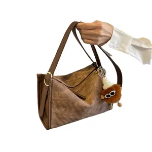 Individuelles modisches Luxusdesign Damen Messenger-Handtaschen Marken große Kapazität weiche Rinderleder-Handtaschen für Damen