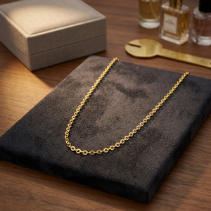 Cadena de Cable Chapada en Oro de 14K, 18K, 24K al por Mayor, Diseño Moderno de Cadena de Cable Chapada en Oro, Cadenas de Moda, Collares - Product Image 3