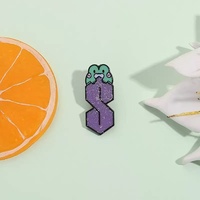 Broches en métal en gros, motif grenouille féerique mignonne, épingles ludiques pour vêtements et sacs, technique de moulage, cadeaux souvenirs