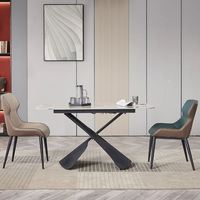 Table basse relevable et table à manger multifonctionnelle pour salon, table basse télescopique simple en roche, double usage