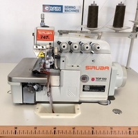 Ljsiruba — Machine à coudre à quatre fils, 747l, verrou arrière haute vitesse, pour Machine à coudre industriel