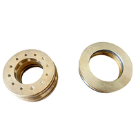 Services de fonderie de métaux sur mesure en alliage de laiton, cuivre et bronze pour pièces automobiles, pièces de soupape et anneaux usinés CNC en laiton