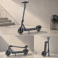 Scooter Eléctrico Plegable S05 48V 350W con Suspensión Completa, Venta al Por Mayor
