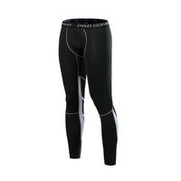 Survêtement par sublimation pantalon de compression personnalisé collants vierges hommes ensembles de vêtements d'entraînement de gym collants de sport de course pantalon