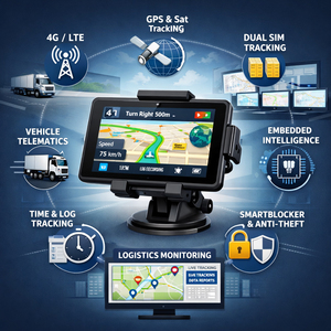 Tablet para Vehículos ODM de 8 Pulgadas con Android 14, GPS, OBD2 - Monitor para Auto 4G LTE, Compatible con CarPlay/NFC, Tablet <span class=keywords><strong>PC</strong></span> para Tablero de Control Logístico ODM - Product Image 1