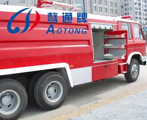 هيكل Dongfeng 4*2 سيارة إطفاء/المياه والرغوة سيارة مطافئ
