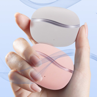 Earbud Mini nirkabel, Headset Beatsss TWS Headphone In-Ear dengan olahraga nyaman lari musik