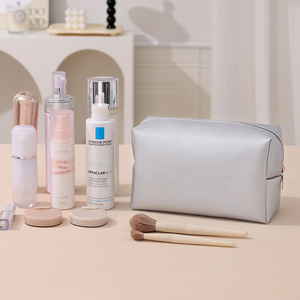 Sac à maquillage Beilian, étui de rangement cosmétique portable, format voyage, design compact pour les essentiels de beauté - Product Image 2