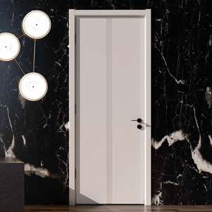 Diseños de Puertas Interiores de Madera para Casa Moderna, Puerta Interior Personalizada Impermeable al por Mayor - Product Image 6