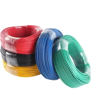 Kabel listrik kabel tembaga rumah pvc BVR/BV konstruksi kawat H05V-R inti tunggal 0.5mm 0.75mm 1mm 1.5mm 2.5mm