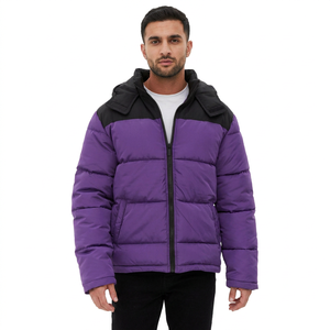 Custom Best Style Winter Puffer Men's <b>Jacket</b> Breathable Customized Style with Stand Collar High Quality Puffer <b>Jacket</b> for men - Product Image 1