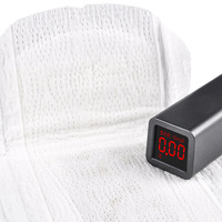Serviettes hygiéniques jetables respirantes en coton biologique à super absorption pour la nuit, avec ailettes, marque privée OEM/ODM