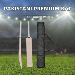 Gerent International PAKISTANI - Taco de críquet profesional de calidad premium, edición personalizada para jugador, de madera de sauce inglés, 38 mm de grosor - Product Image 2