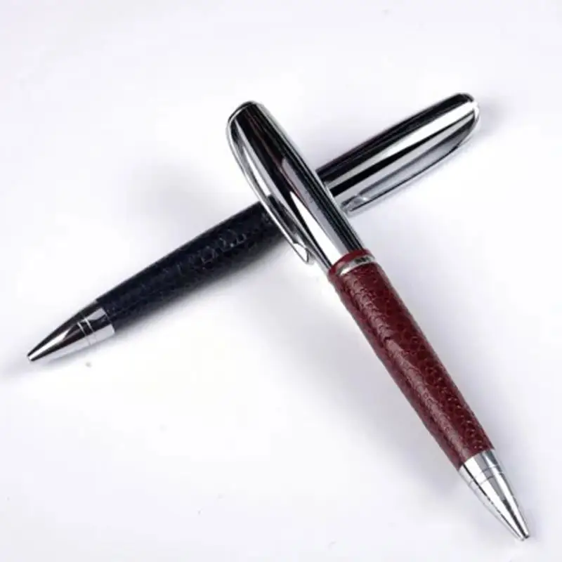 Becol caneta esferográfica criativa por atacado, caneta de esferográfica pesada de metal com logotipo personalizado para promoção
