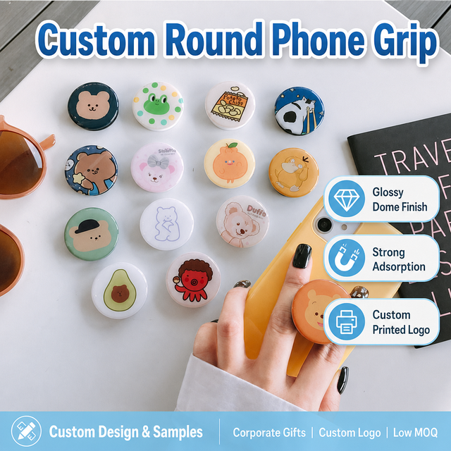 Custom Cartoon Acrylic Mobile Stand Expanding 3D Cute Animal Holder for Smartphone Wholesale Bulk Factory Supply