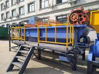Machine automatique de bouteille d'eau usagée de recyclage en plastique avec boîte de vitesse de moteur de déshydratation et roulement longue durée et bon service