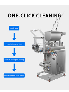 PLC Hệ thống khí nén sốt cà chua Pouch gói Dispenser bí ngô nước sốt loquat Thuốc mỡ chất lỏng và dán máy đóng gói - Product Image 4