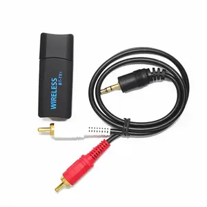 BT-TX1 USB 2 in 1 drahtlose musik übertragung adapter 3.5mm Stereo audio sender für TV PC adapter